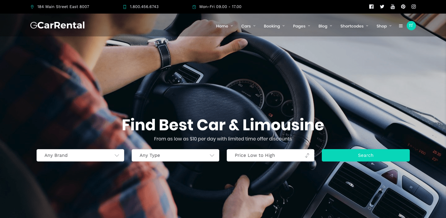 17+ Best Car Rental WordPress Themes 2021