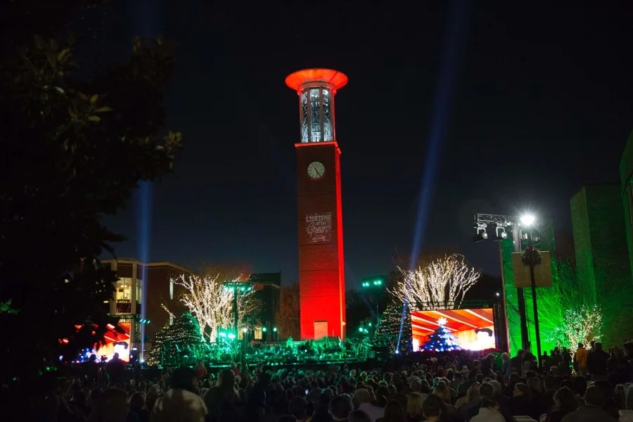 Lipscomb University Christmas Tree Lighting 2023 Lighting of the Green 2022 November 29, 2022 University