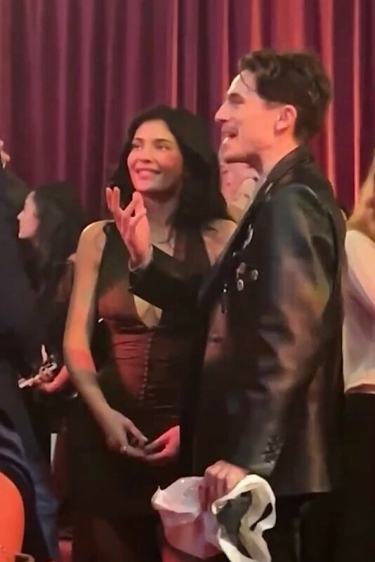 Kylie Jenner and Timothee Chalamet at the After Party for the 