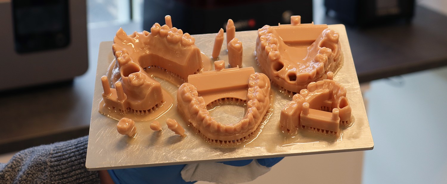 3Dprinting accurate dental model and aligner models with resin