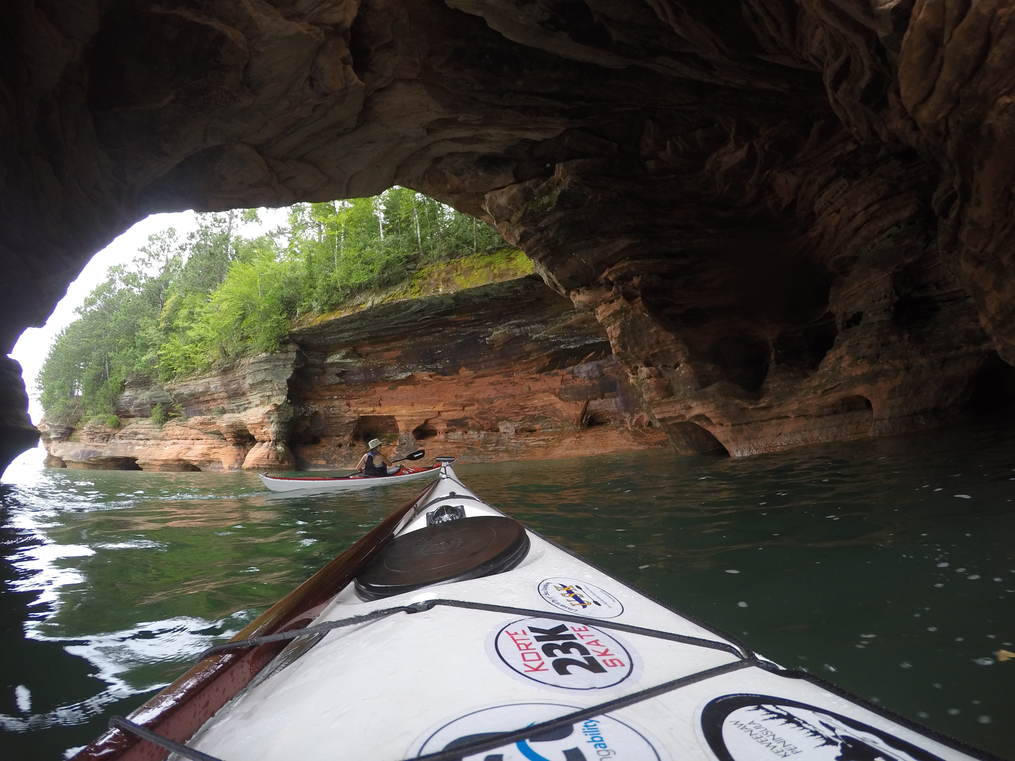 Kayaking Sea Caves of the Apostle Islands LIQUID ADVENTURING