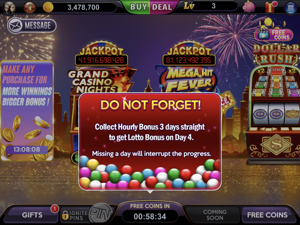 Ignite Classic Slots & Lotsa Slots Liquid and Grit