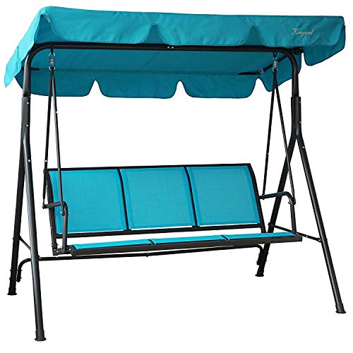 Best 3 Person Patio Swing With Canopy (2024 Update) Liquid Image
