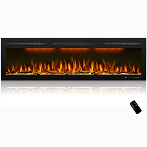 Best 60 Inch Electric Fireplace Insert (2023 Update) Liquid Image