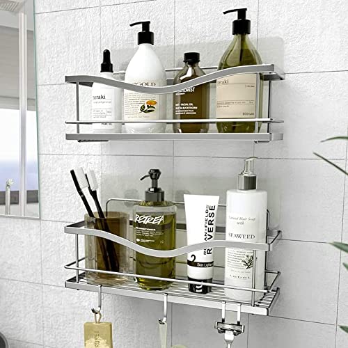 Best Adhesive Shower Caddy (2024 Update) Liquid Image