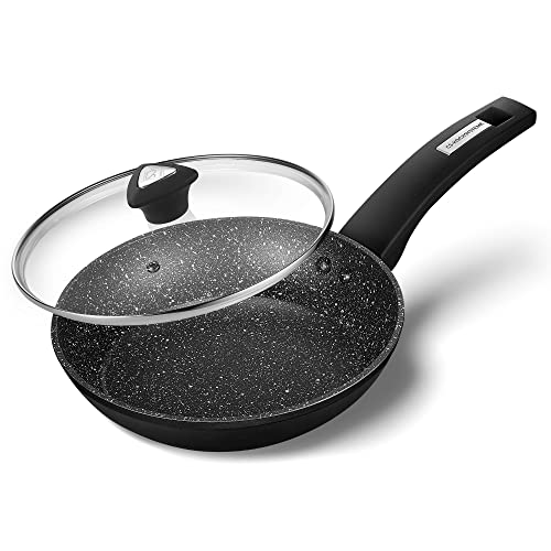 Best 8 Inch Frying Pan With Lid (2024 Update) Liquid Image