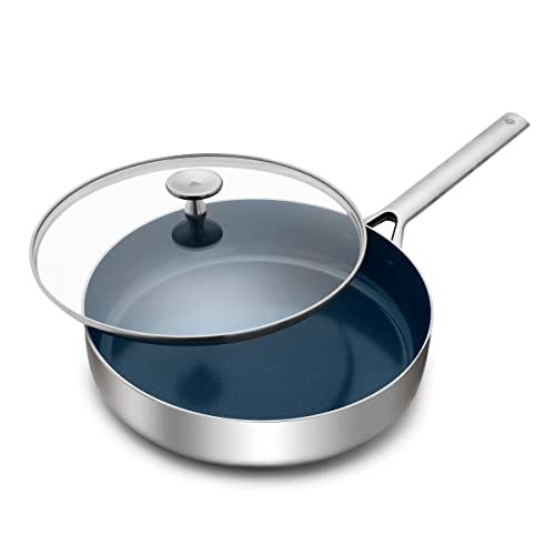 Best 12 Inch Saute Pan With Lid (2024 Update) Liquid Image