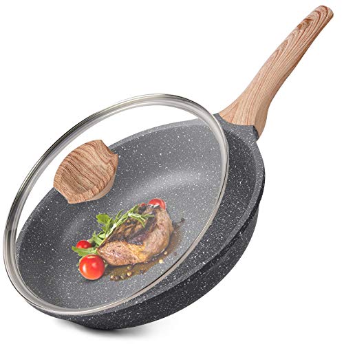 Best 12 Inch Nonstick Skillet With Lid (2023 Update) Liquid Image