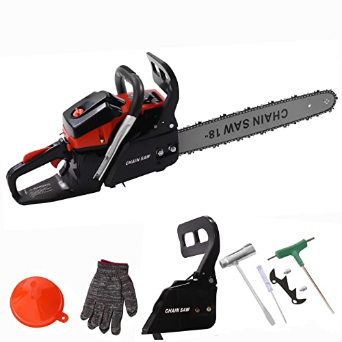 Best 18 Gas Powered Chainsaw (2024 Update) Liquid Image