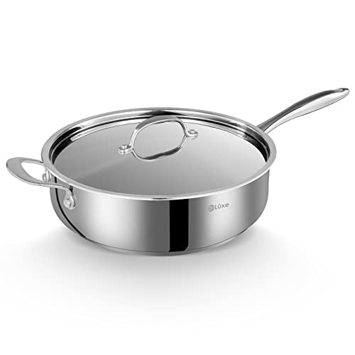 Best 12 Inch Saute Pan With Lid (2024 Update) Liquid Image