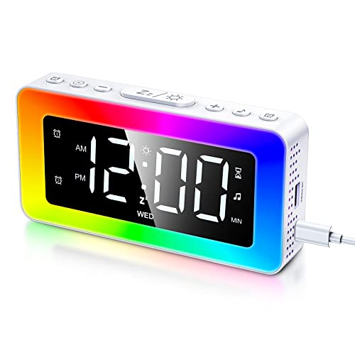 Best 7 Day Programmable Alarm Clock (2024 Update) Liquid Image