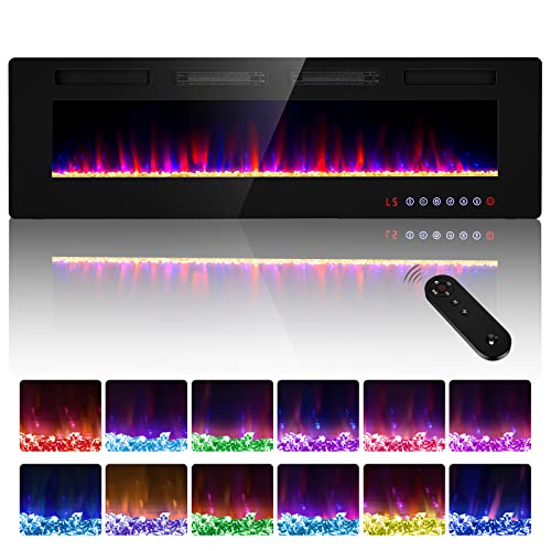 Best 60 Inch Electric Fireplace Insert (2023 Update) Liquid Image