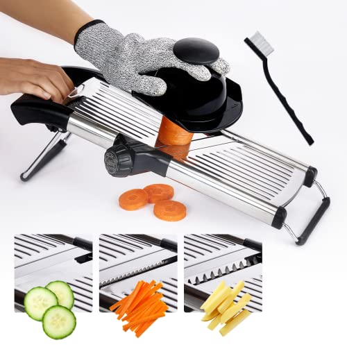 Best Adjustable Mandoline Slicer (2023 Update) Liquid Image