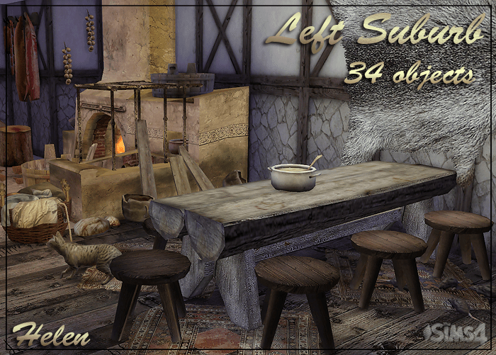 34 Medieval Objects by Helen Liquid Sims