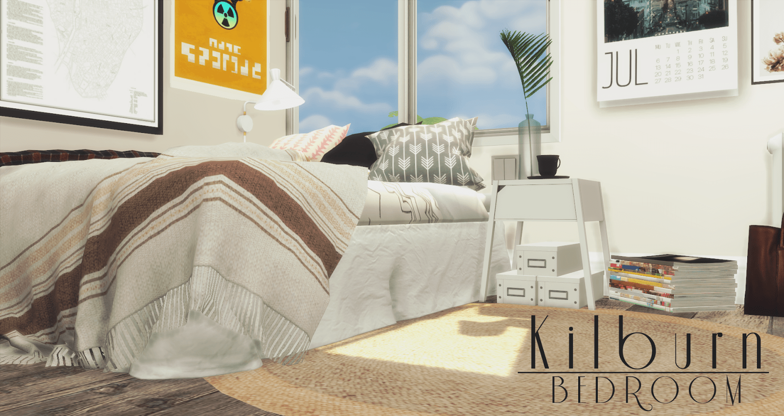 Kilburn Bedroom by Pyszny Liquid Sims