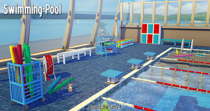Swimming Pool Objects for Sandy Liquid Sims