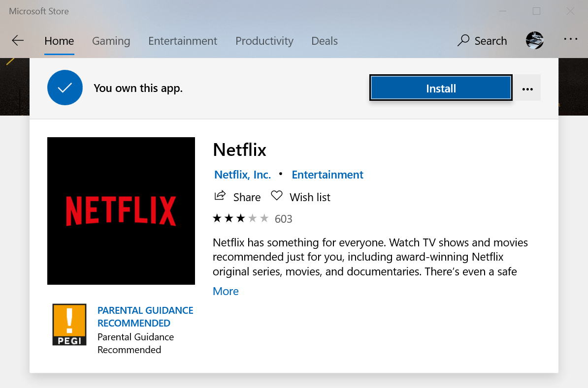 Application of the Week Netflix (Part 1)
