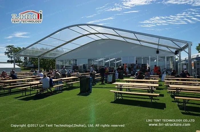 Temporary Dining Halls Outdoor Restaurant Tents Liri Tent Structure