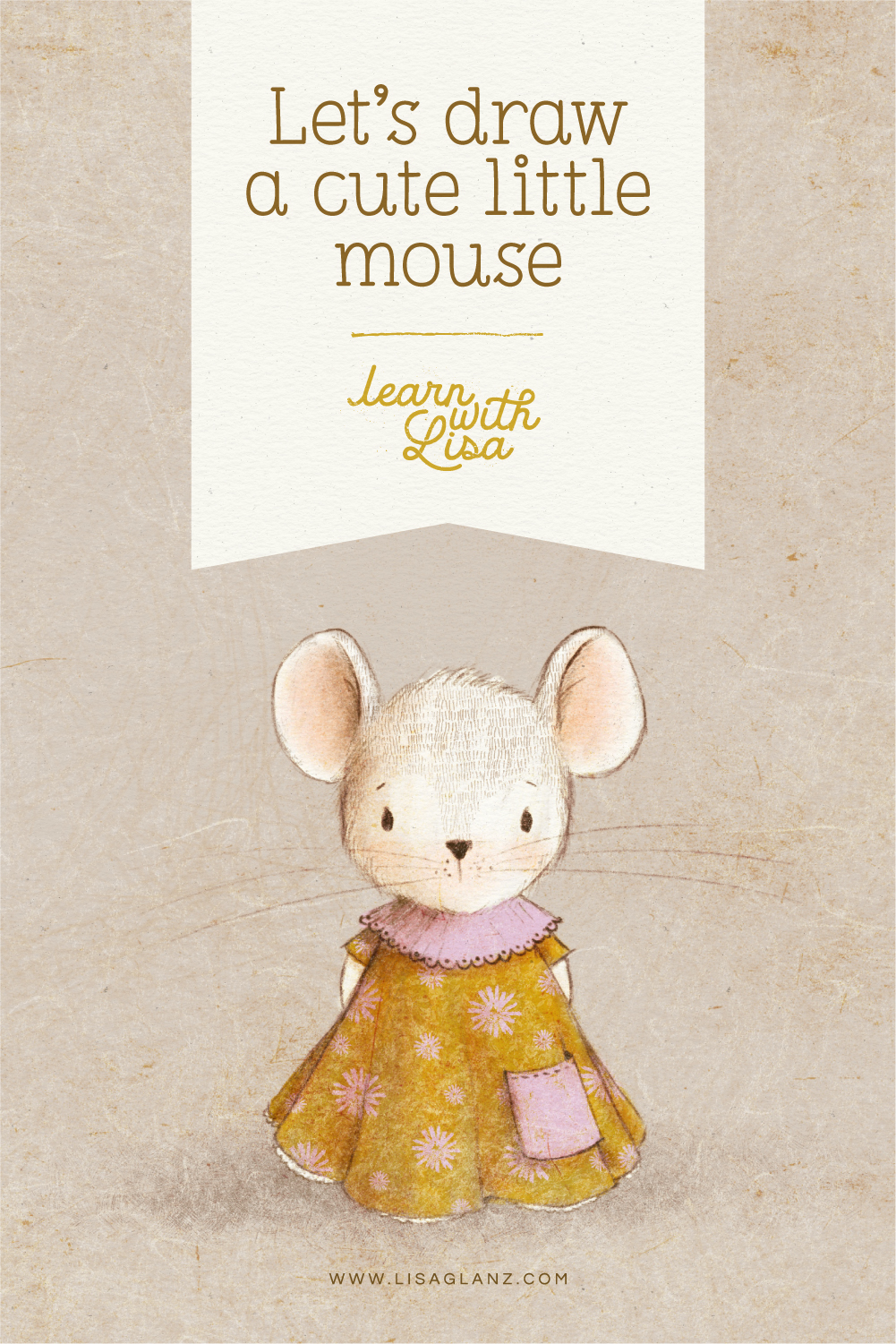 How to draw a cute little mouse character in Procreate Lisa Glanz