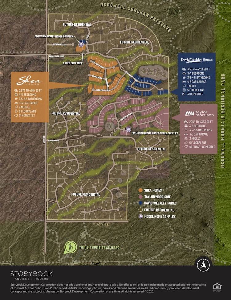 Thinking about building new? StoryRock is a new master planned