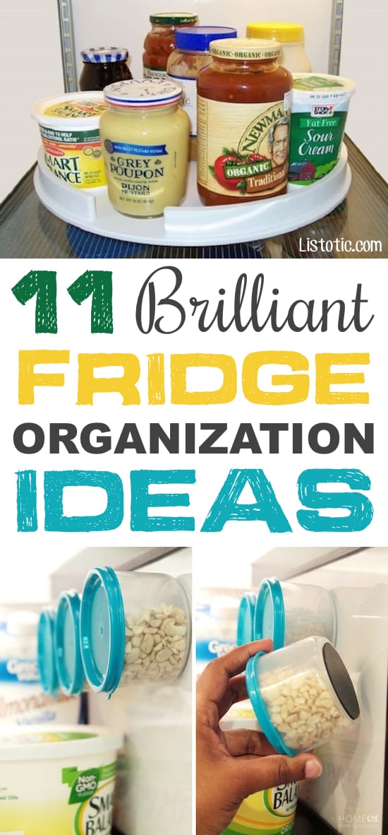 11 Brilliant Fridge Organization Ideas