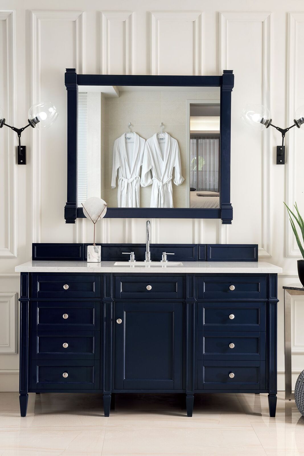 James Martin Brittany Collection 60" Single Vanity, Victory Blue