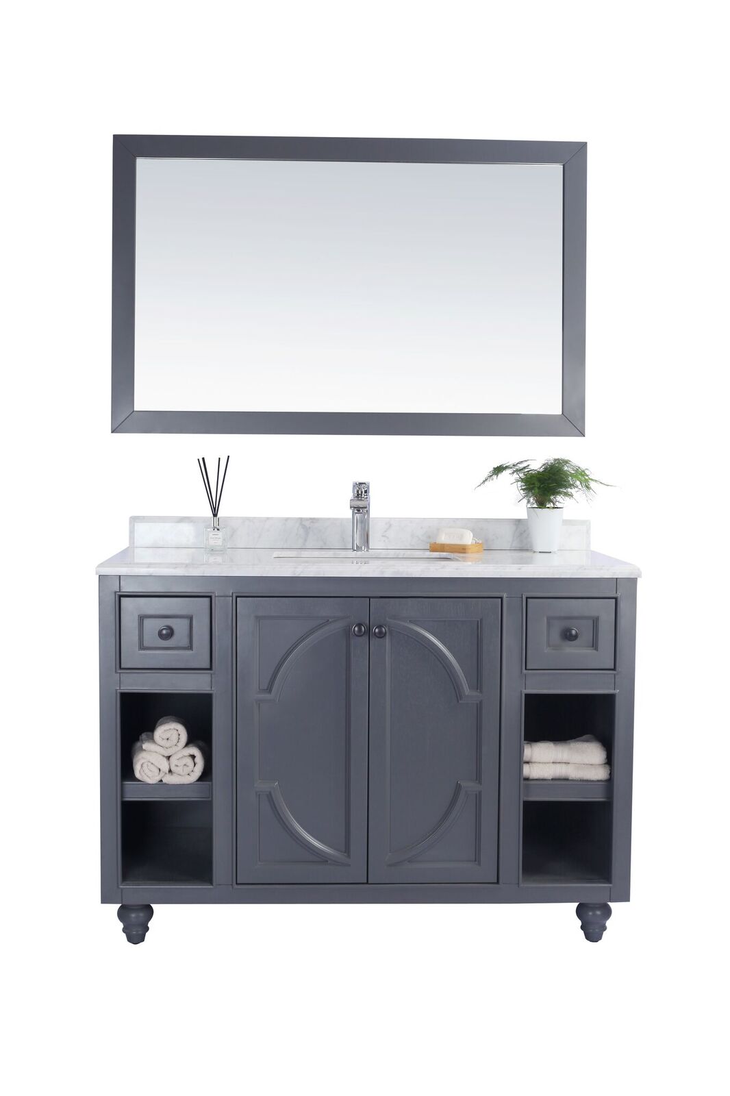 48" Single Bathroom Vanity + Top and Color Options