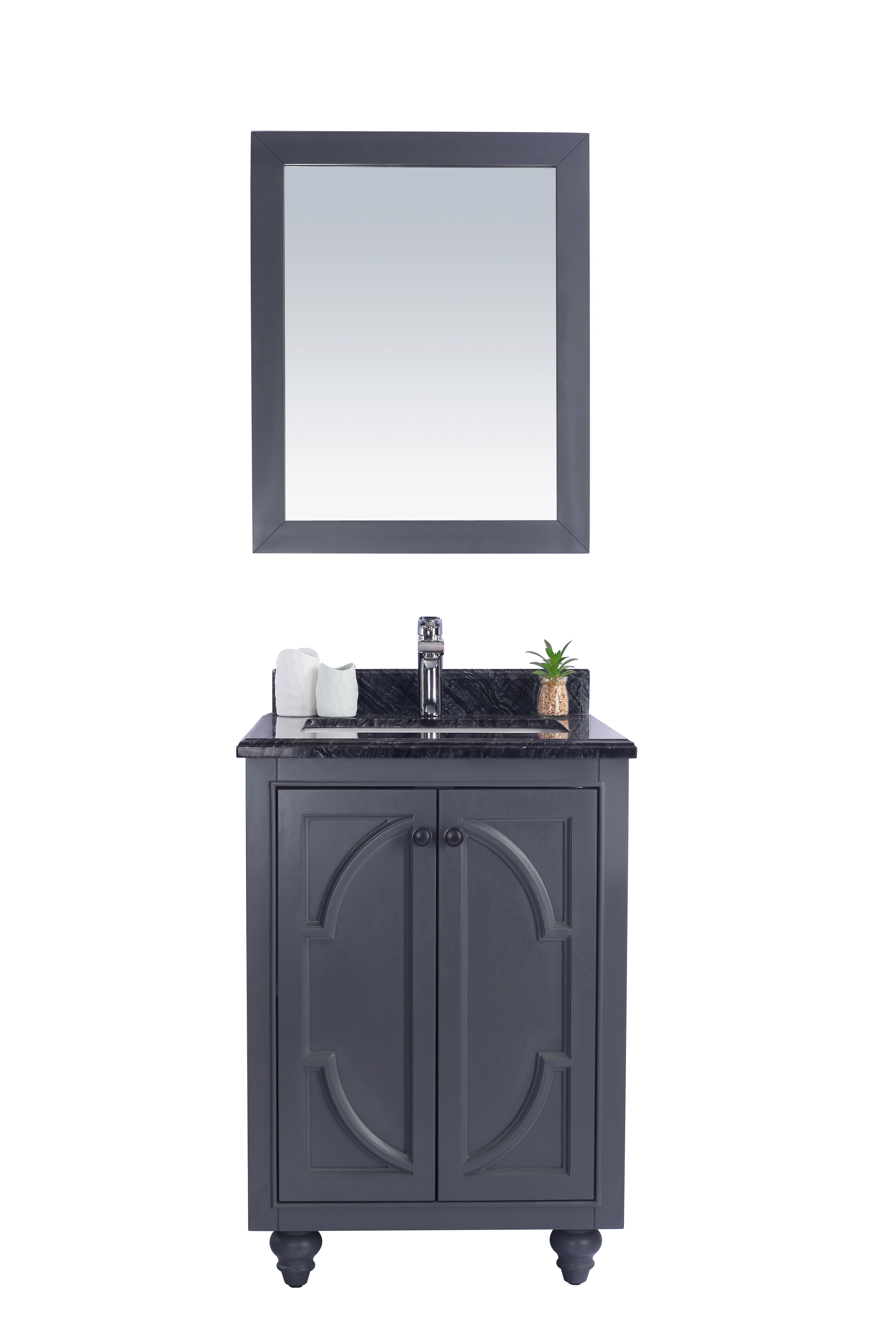24" Single Bathroom Vanity + Top and Color Options