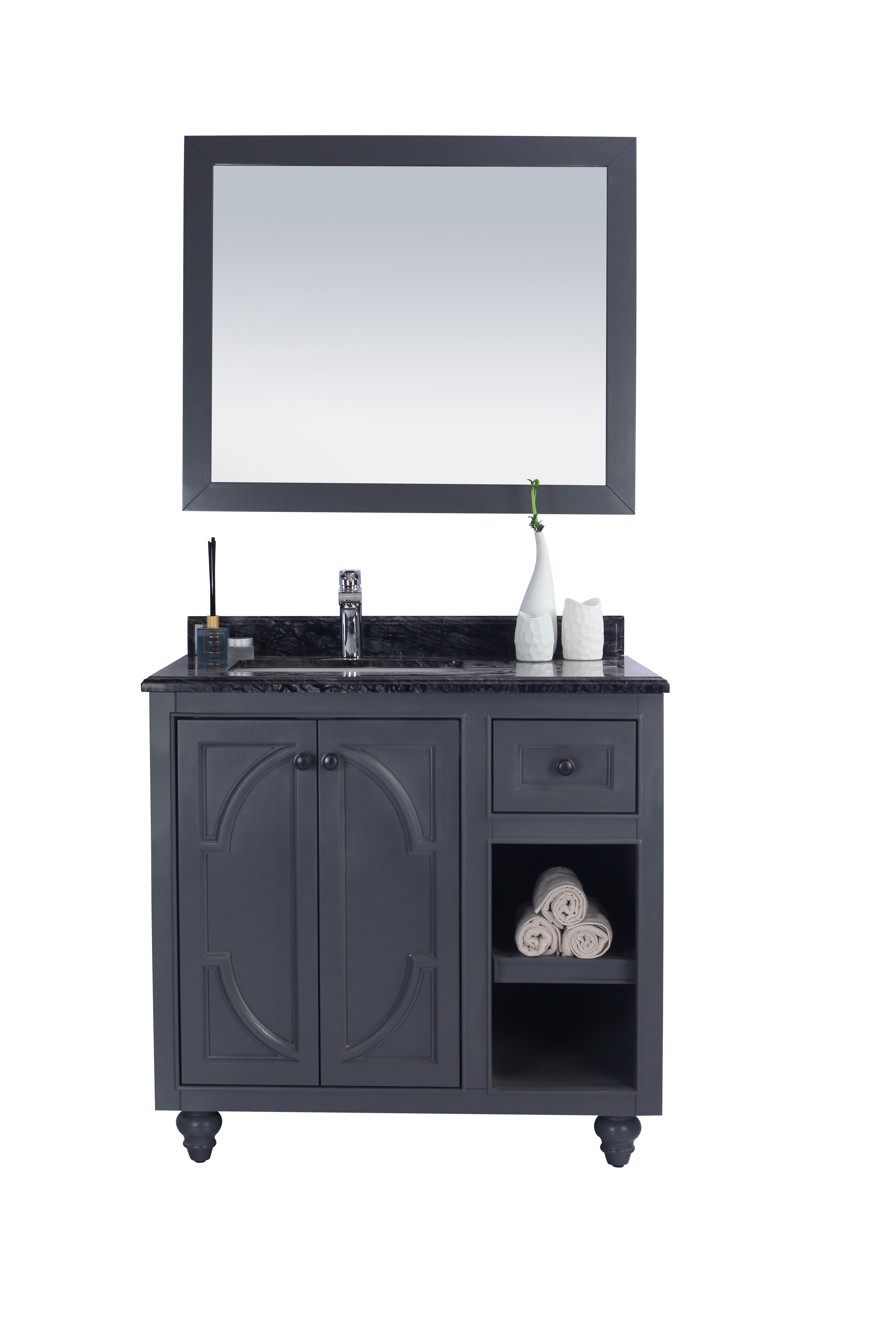 36" Single Bathroom Vanity + Top and Color Options