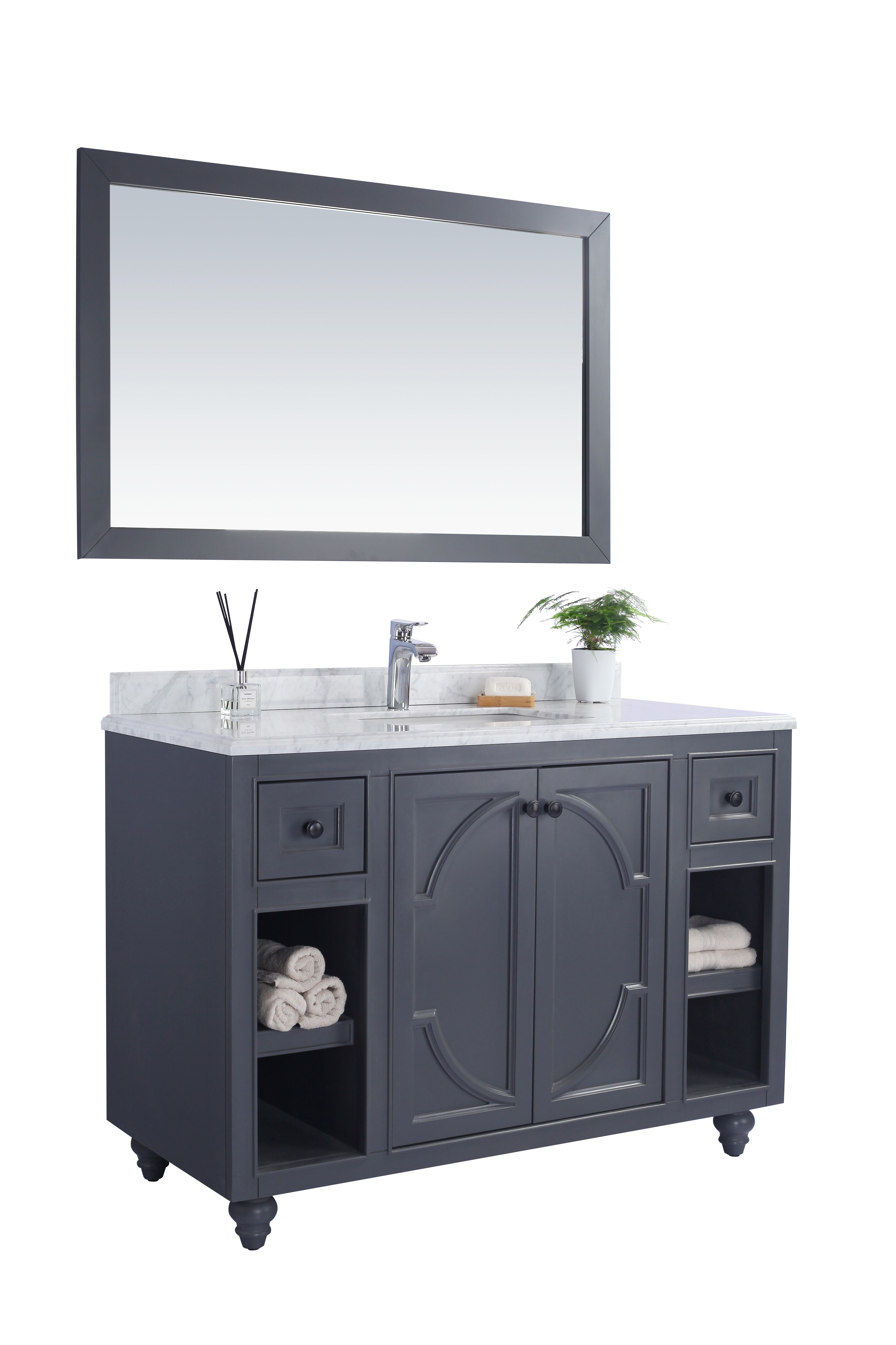 48" Single Bathroom Vanity + Top and Color Options
