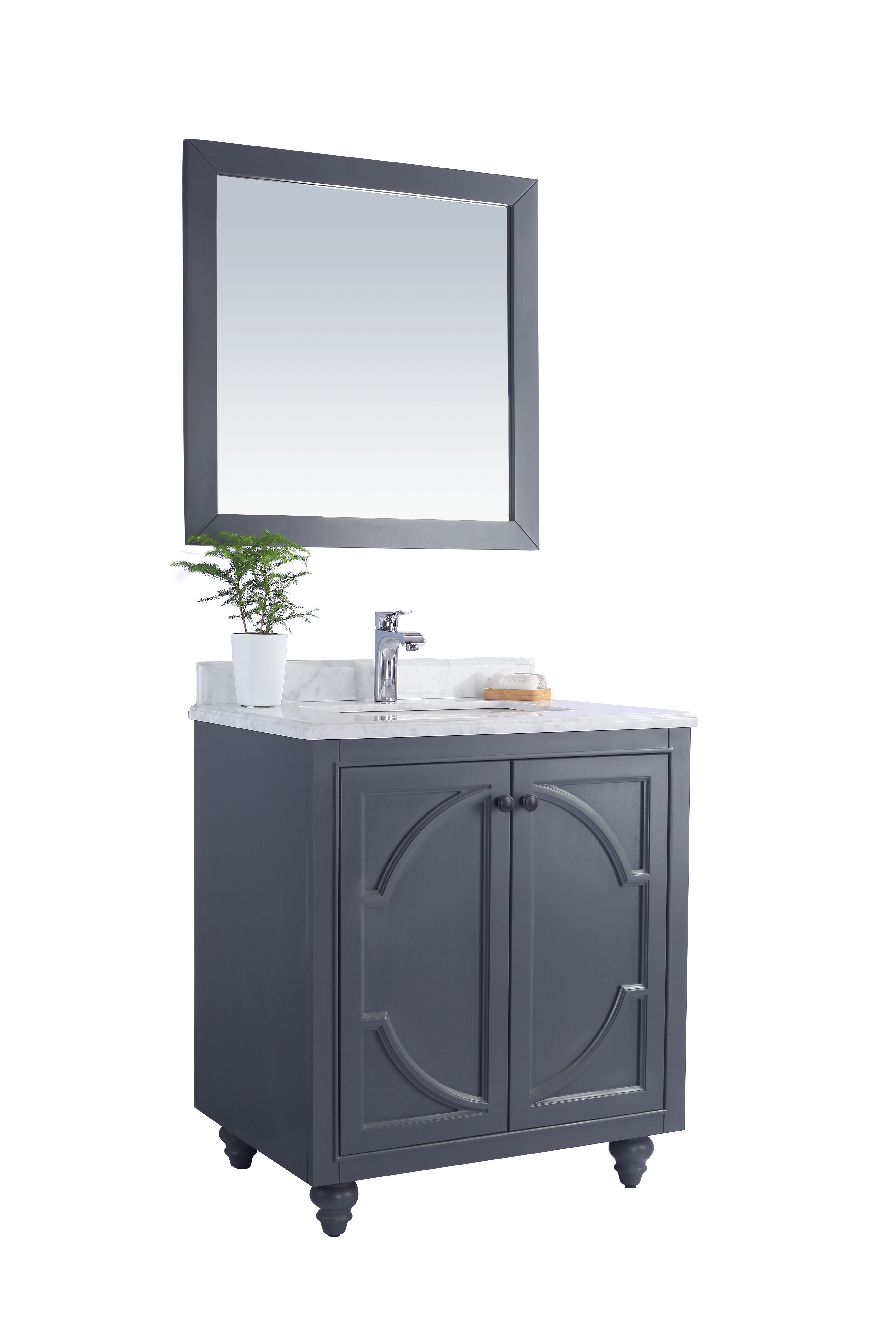 30" Single Bathroom Vanity + Top and Color Options