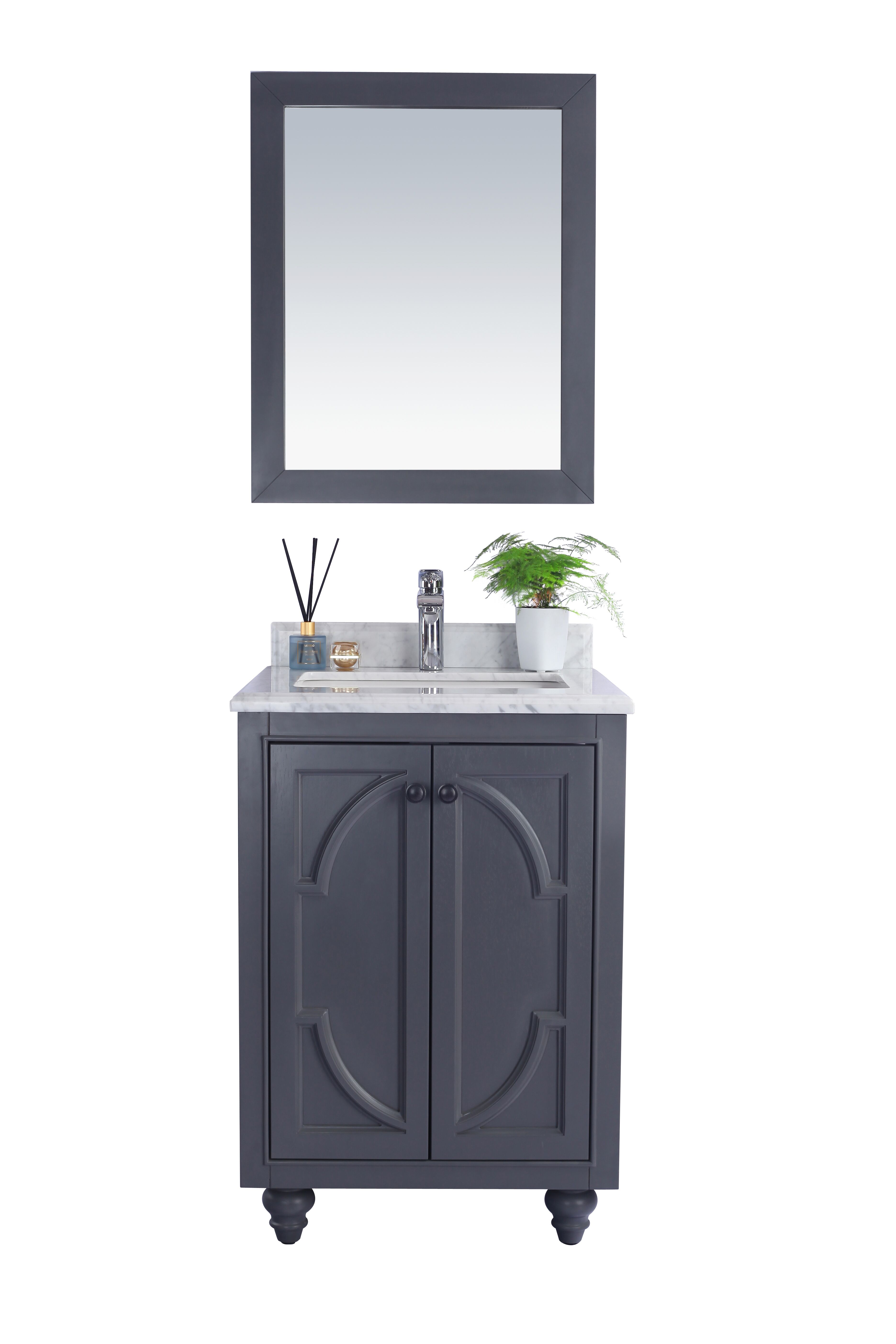 24" Single Bathroom Vanity + Top and Color Options