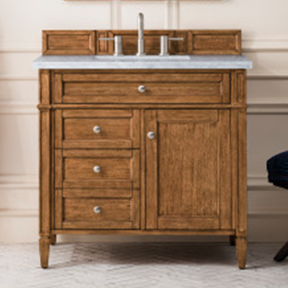 James Martin Brittany Collection 36" Saddle Brown Single Vanity