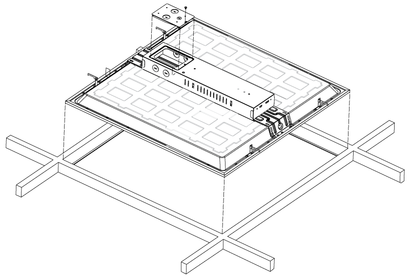 LED LED High Ceiling Panel Commercial LED Ceiling Panel Fixtures
