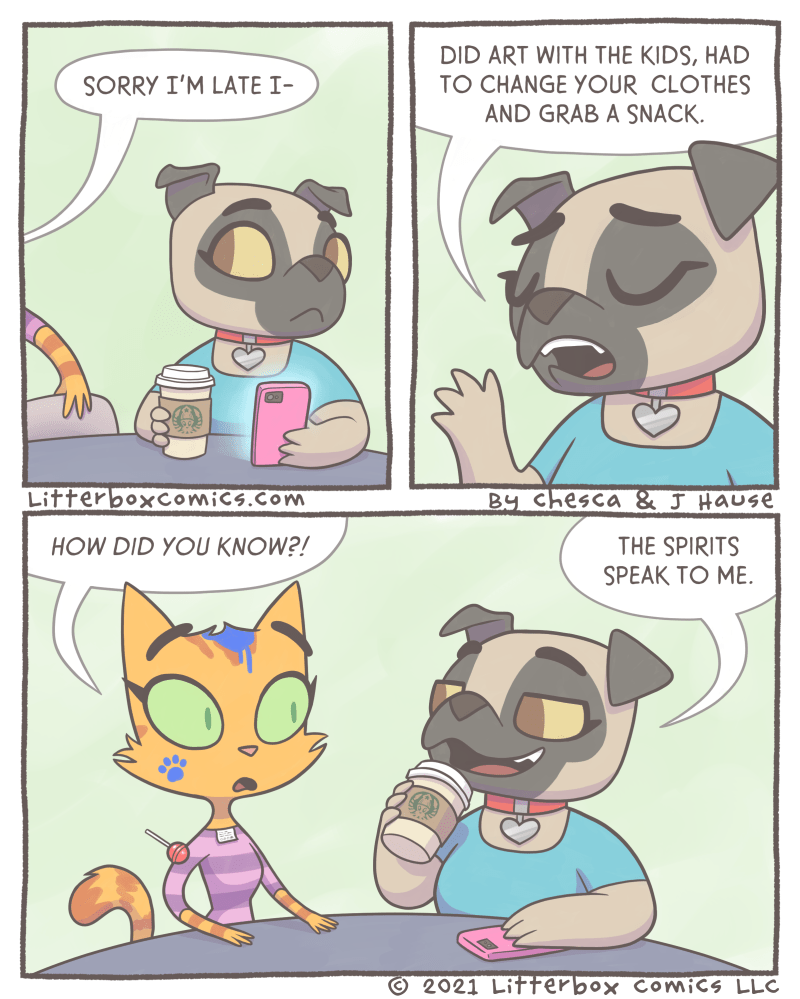 Late Litterbox Comics