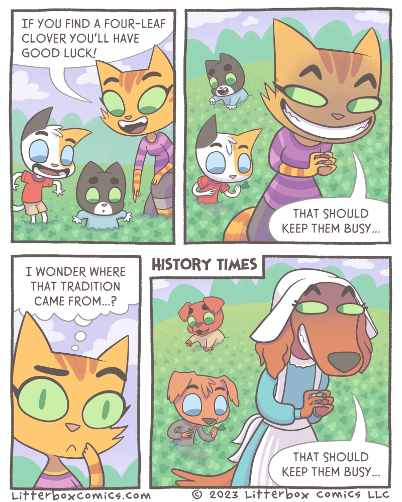 Clover Litterbox Comics