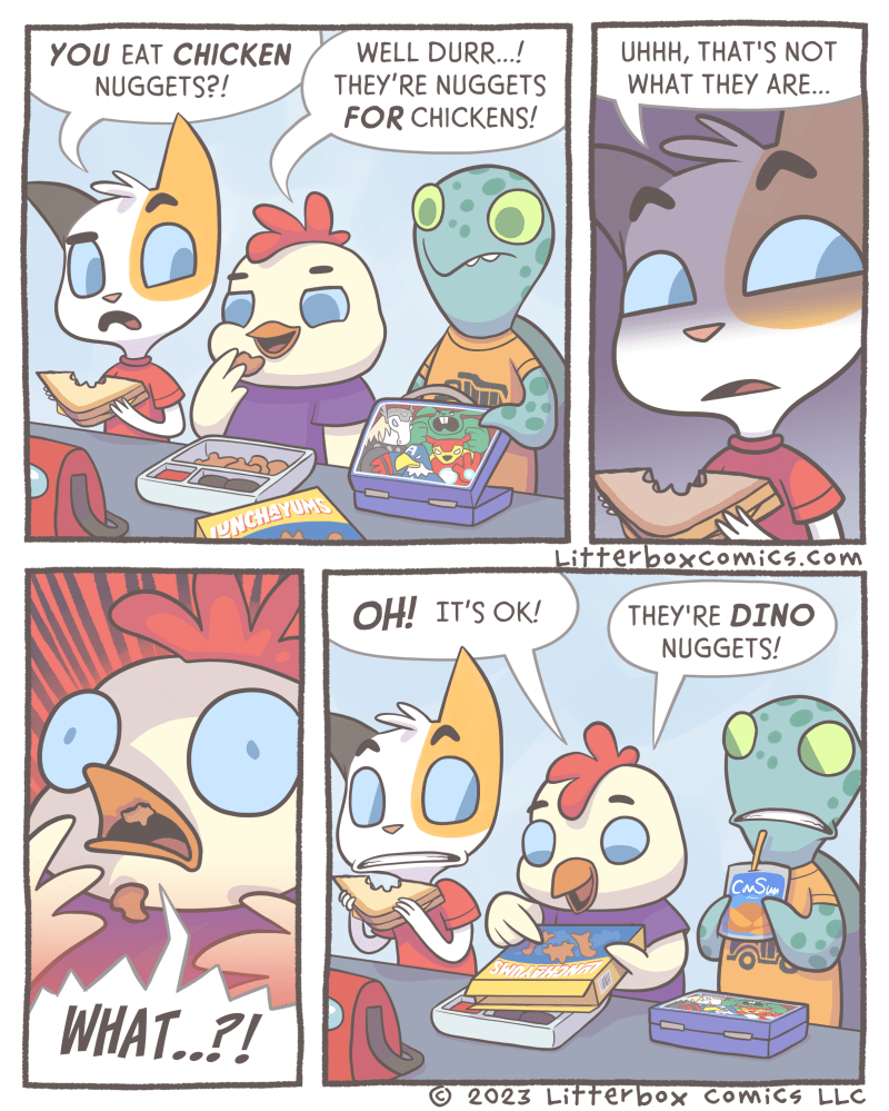 Chicken Strip Litterbox Comics