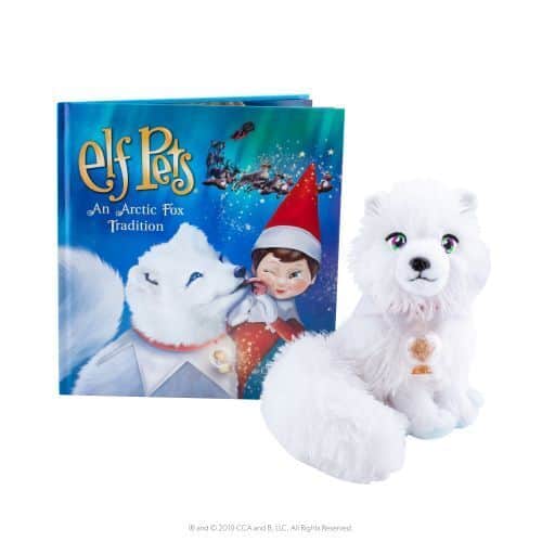 Elf pets Arctic Fox & Book Set Little Advent Boxes