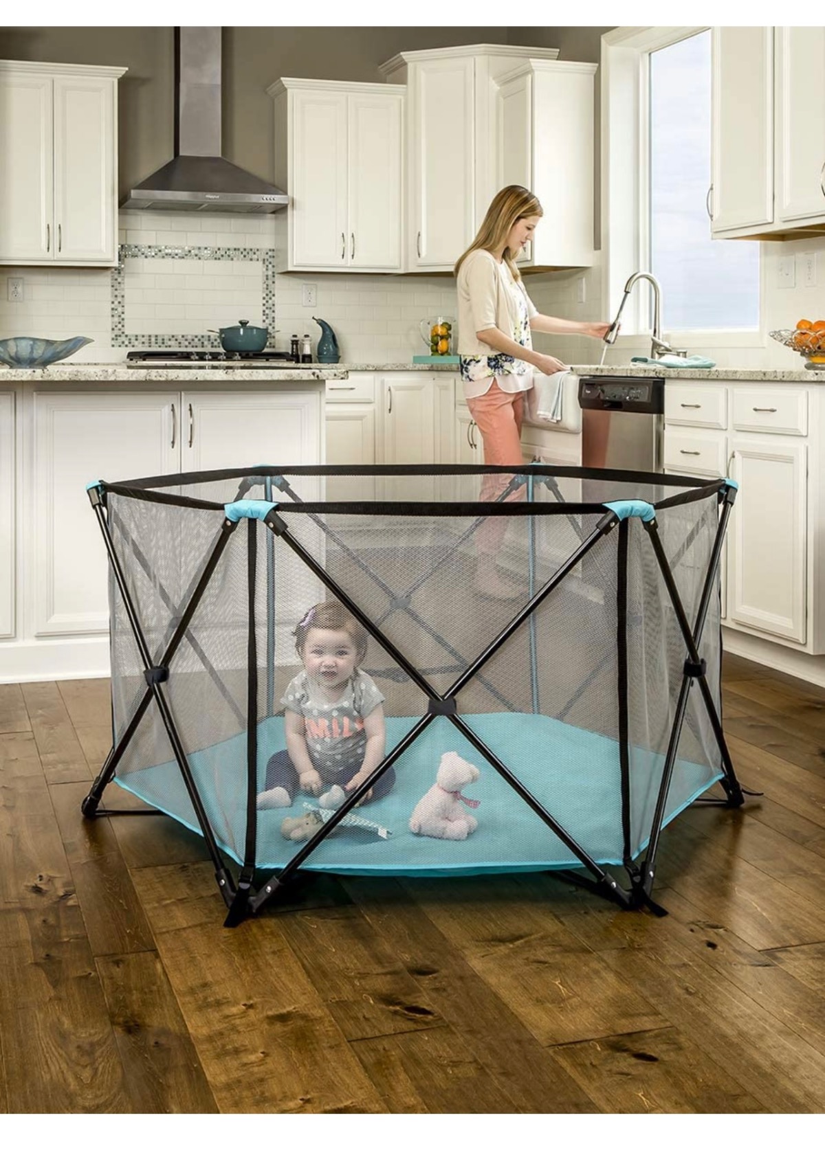 Regalo 6 Panel Playpen Little Beach Bum Rentals