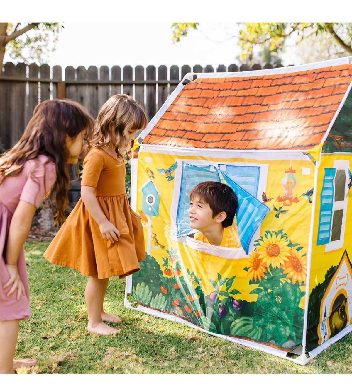 Melissa & Doug Cozy Cottage Play Tent - Little Beach Bum - Baby Gear