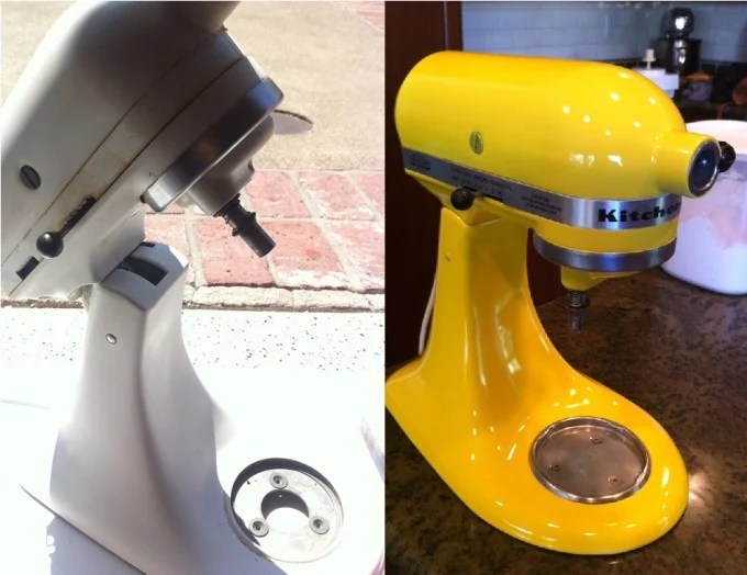 How to Paint Your Kitchen Aid Mixer Little Bits of...