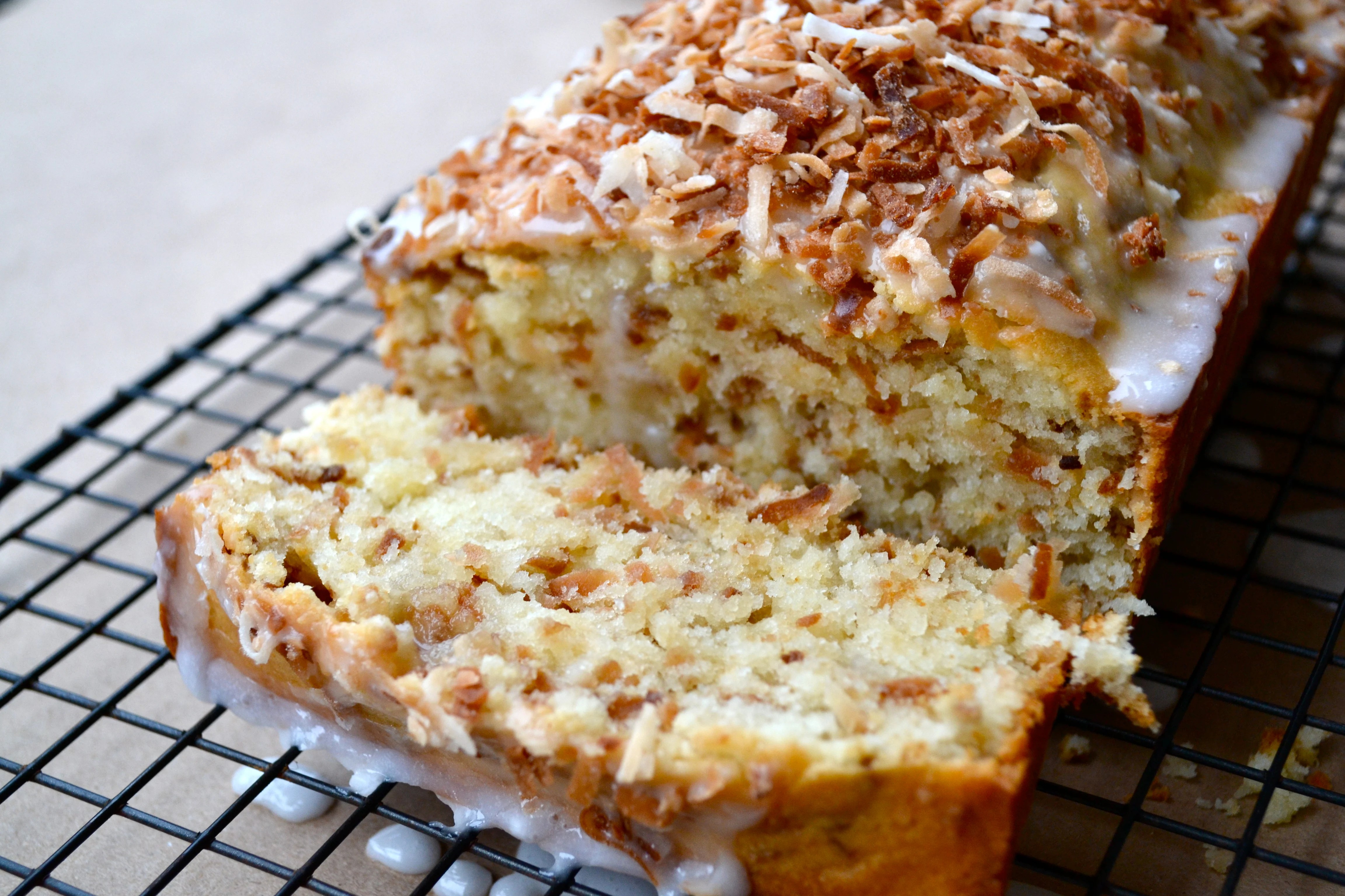 Toasted Coconut Pound Cake Little Bits of...