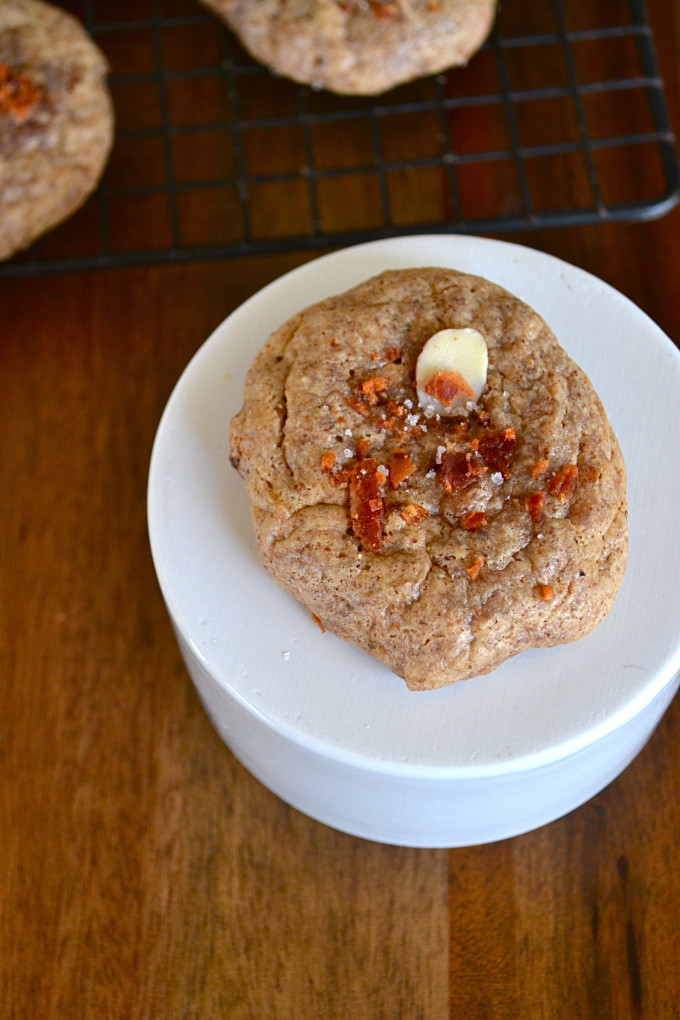 Maple Almond Butter Bacon Cookies Little Bits of...