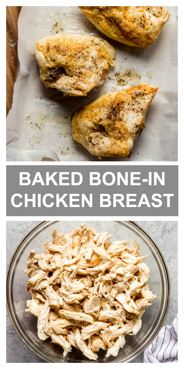 The Best Roasted BoneIn Chicken Breast Little Broken