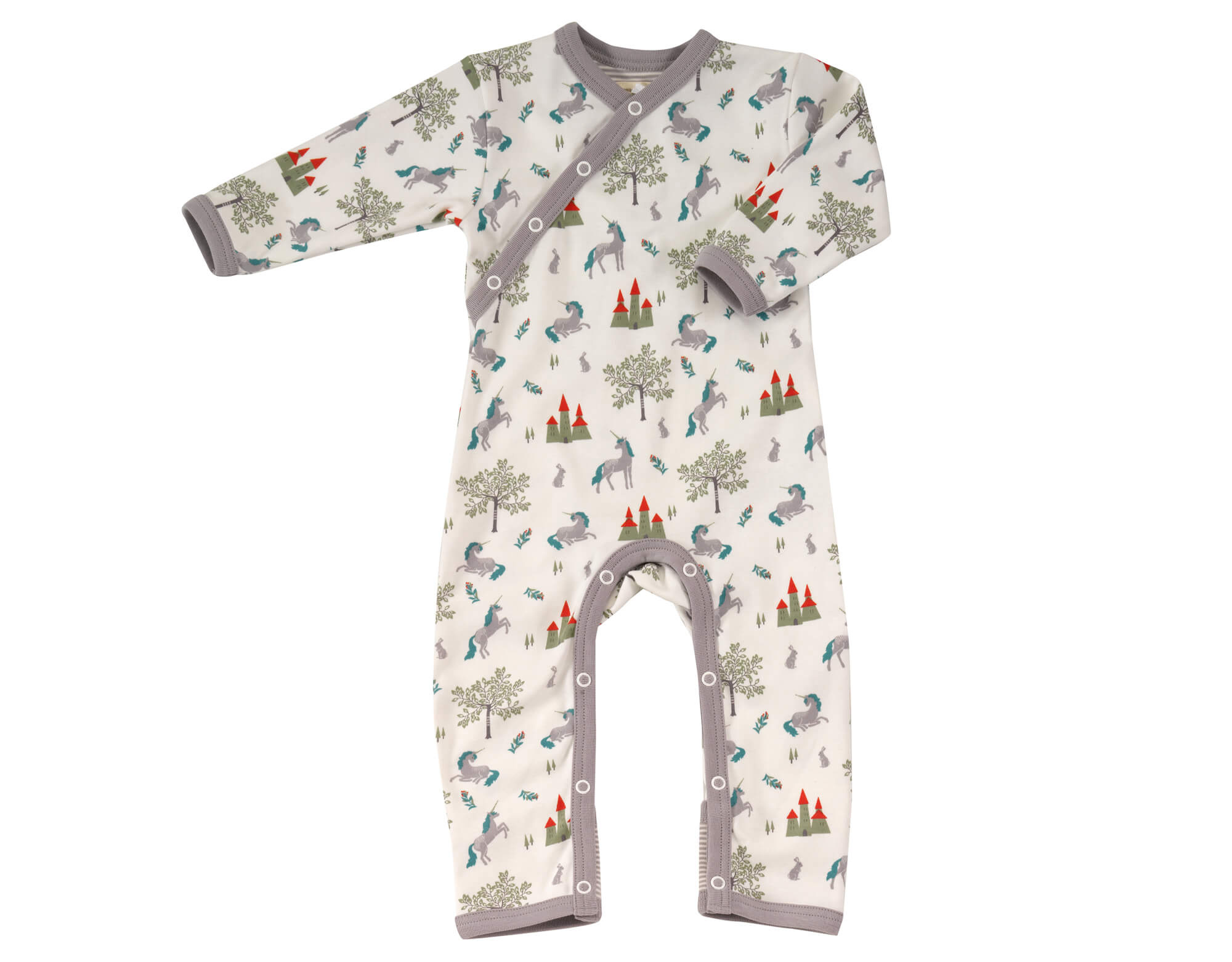 Fairytale Print, Organic Cotton Romper Little Bundle Box