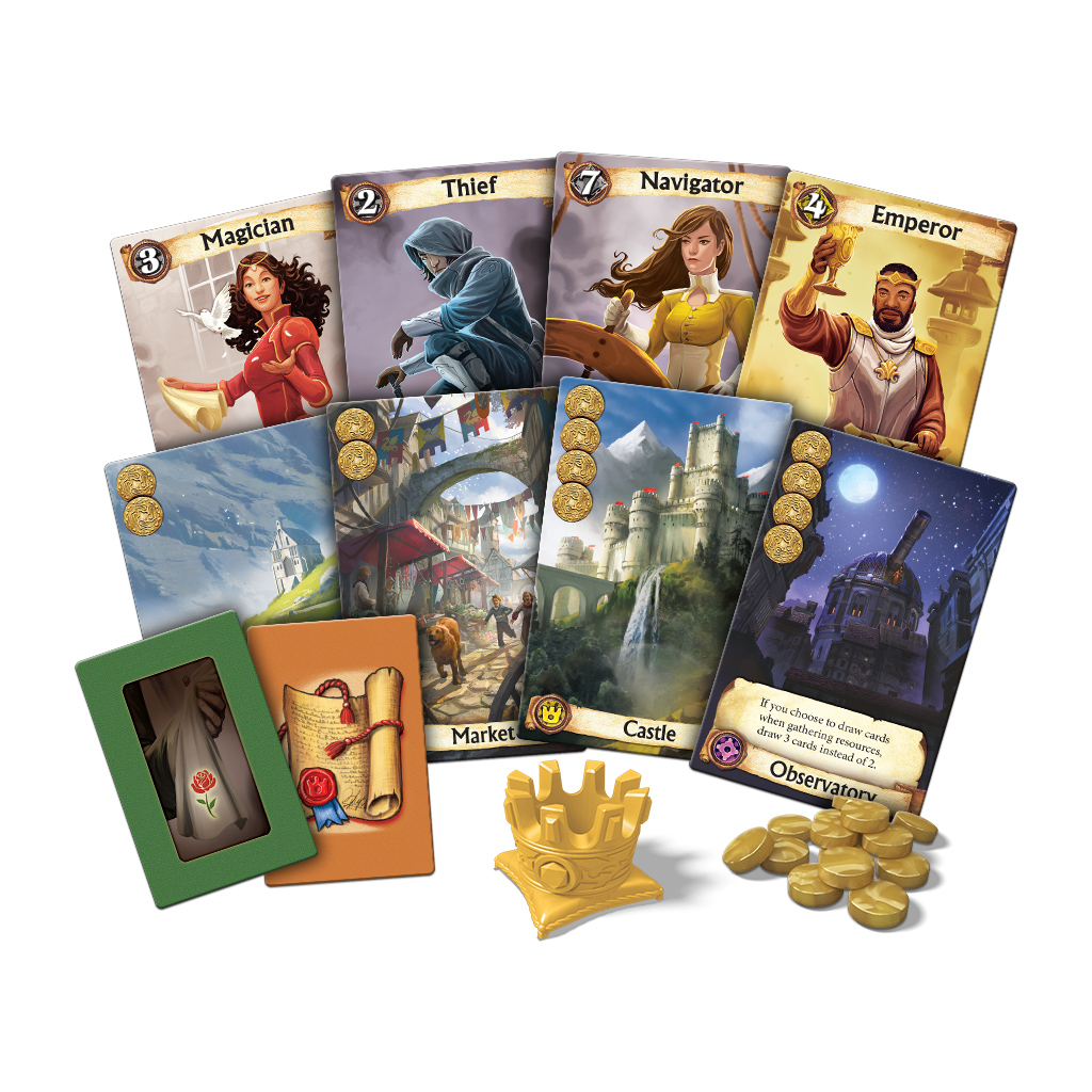 Citadels Revised Edition บอร์ดเกม Little Kraken Board Game