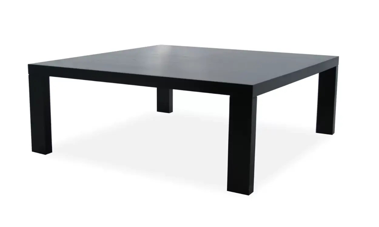 Chrome Double Glass Coffee Table