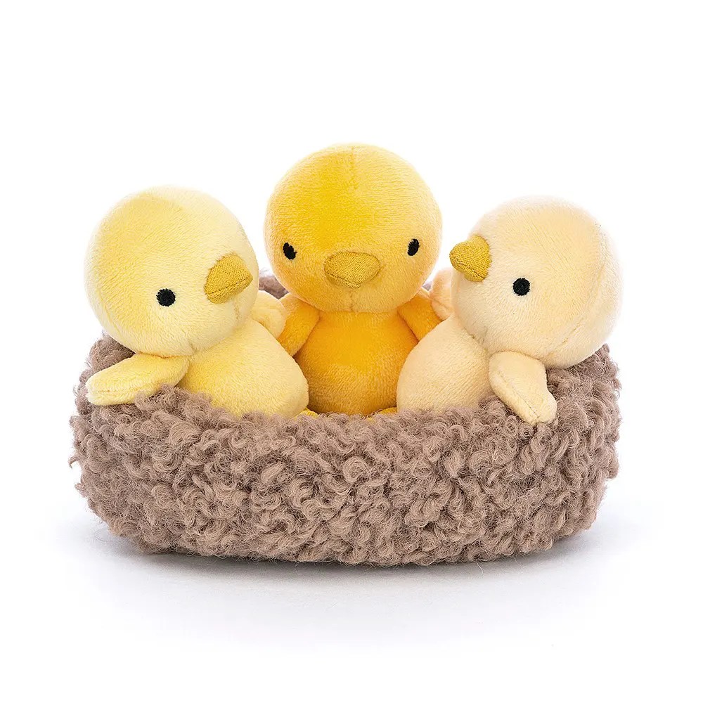 JELLYCAT Nesting Chickies Little Orange