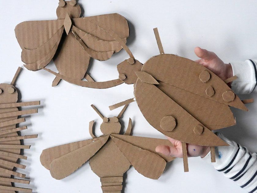 Manualidades con cartón en 3D Little Vigo