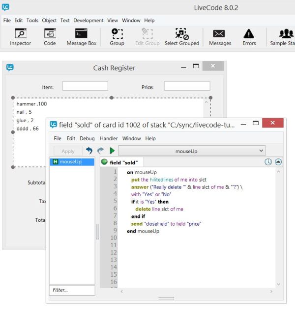 Livecode Tutorial